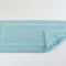 Fig Linens - Abyss & Habidecor Reversible Bath Rug - Turquoise - 23x23" Contour