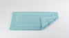 Fig Linens - Abyss & Habidecor Reversible Bath Rug - Turquoise - 23x23" Contour