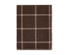 Graydon Alpaca Throw in Chocolate and Taupe by Alicia Adams