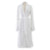 White Robe - Sferra Amira Bathrobe at Fig Linens and Home - Long Robe on Mannequin