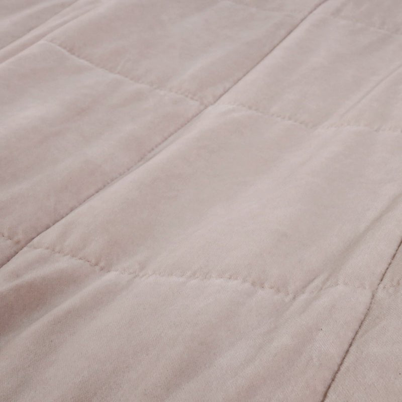 Swatch of Amsterdam Blush Coverlets | Pom Pom at Home at Fig Linens and Home