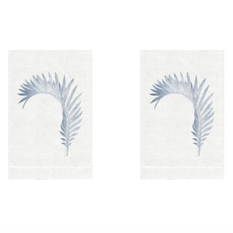 Anali Linen Guest Towels (Set of 2) | Fig Linens and Home