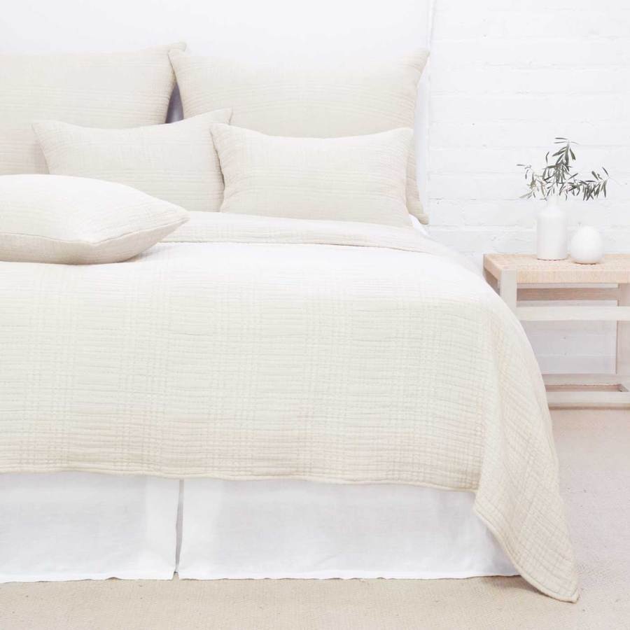 Arrowhead Cream Bedding by Pom Pom at Home | Fig Linens and Home