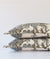 Fig Linens - Asian Scenic Grey Bedding by Legacy Home - Shams - Thibaut Fabrics Dynasty Collection