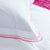 Fig Linens - Astor Pink & Peony Bedding by Designers Guild - Shams - Details
