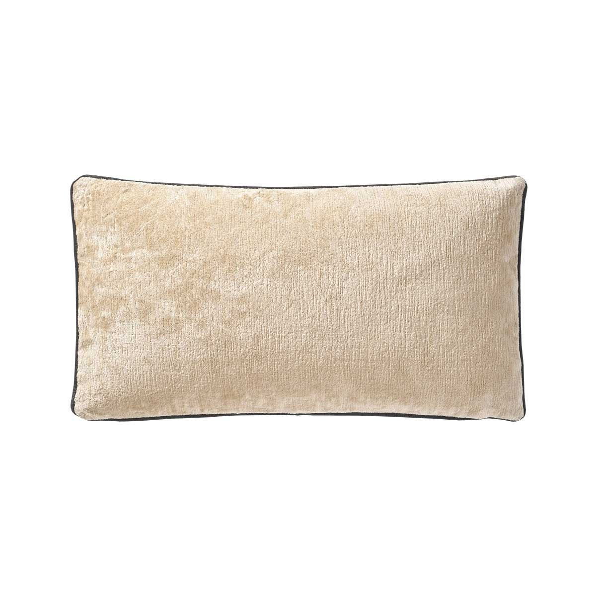 Boromee Greige Lumbar Pillow by Iosis | Fig Linens and Home