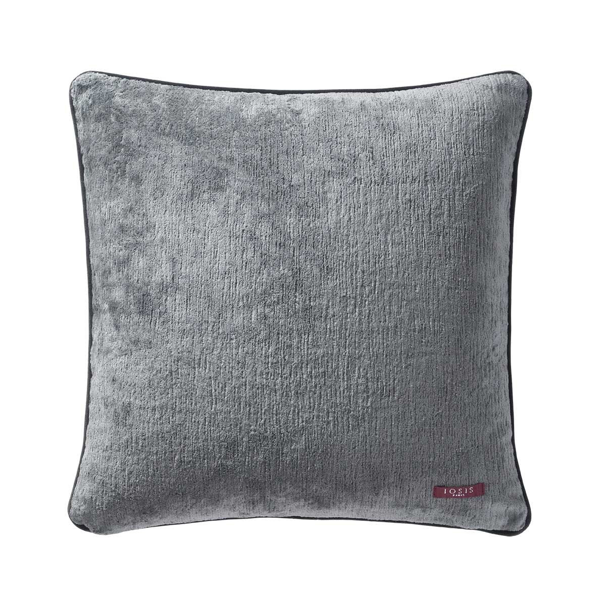 Fig Linens - Boromee Zinc Decorative Pillow by Iosis - Back