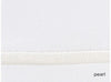 Fig Linens - Boutique White Pillowcases with Pearl