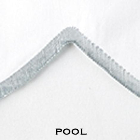 Matouk Butterfield Sheets & Pillowcases by Matouk - King Pillowcases Pair 21x40 White at FIG LINENS AND HOME - 24