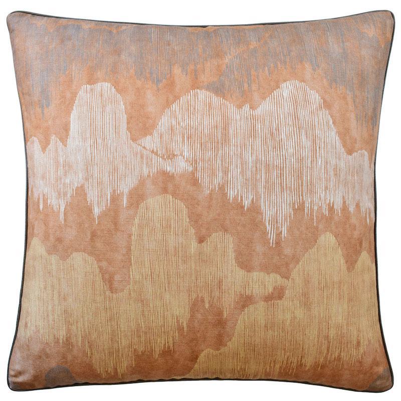 Cascadia Saffron Decorative Pillow at Fig Linens