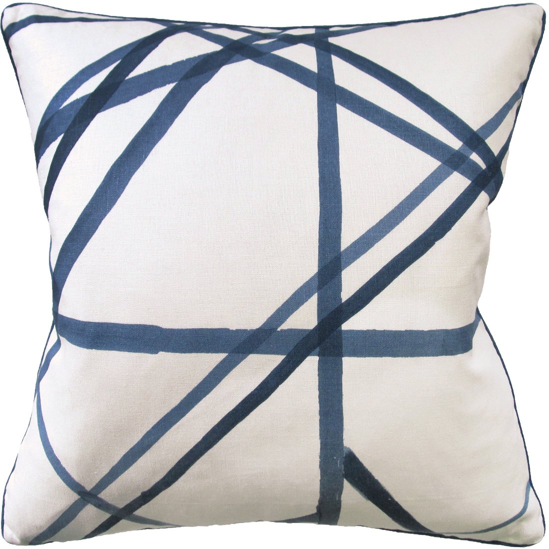 Channels Periwinkle Pillow by Ryan Studio | Fig Linens and Home