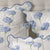 Quilted Coverlet - Matouk Charlotte Azure Quilt | Matouk Lulu DK at Fig Linens