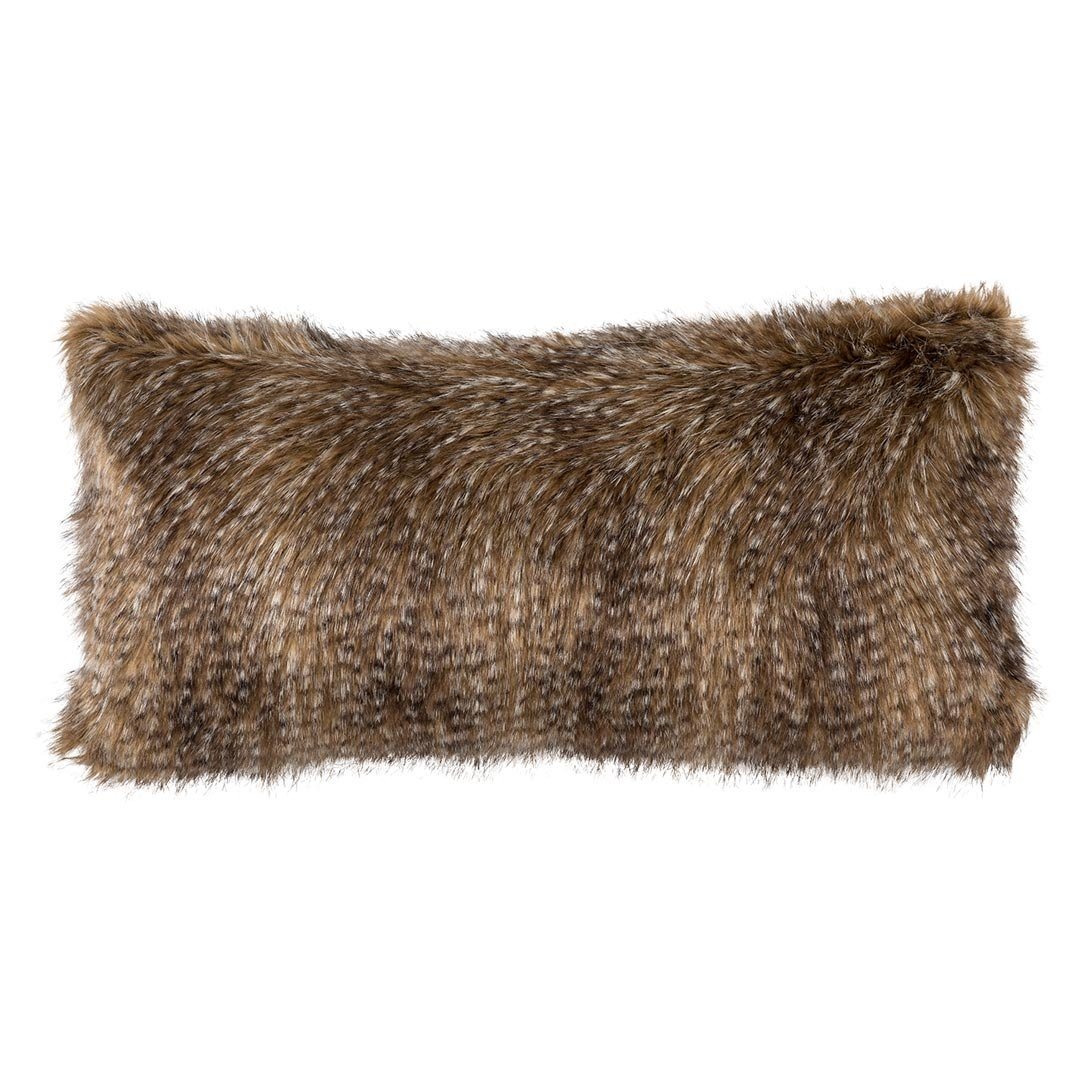 Chestnut Faux Fur Pillow by Lili Alessandra | Fig Linens and Home