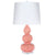 Delaney Coral Lamp - Worlds Away - Fig Linens and Home