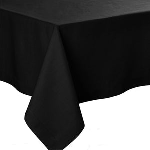 Florence Black Tablecloth by Alexandre Turpault | Fig Linens