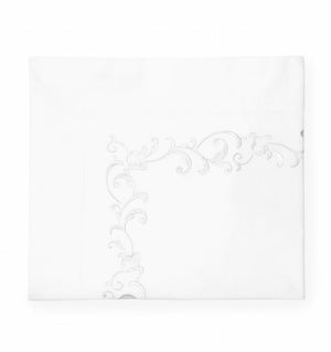 Griante White Duvet Cover by Sferra | Fig Fine Linens and Home