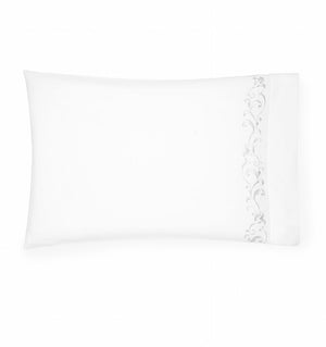 Griante White Pillowcase by Sferra | Fig Fine Linens and Home