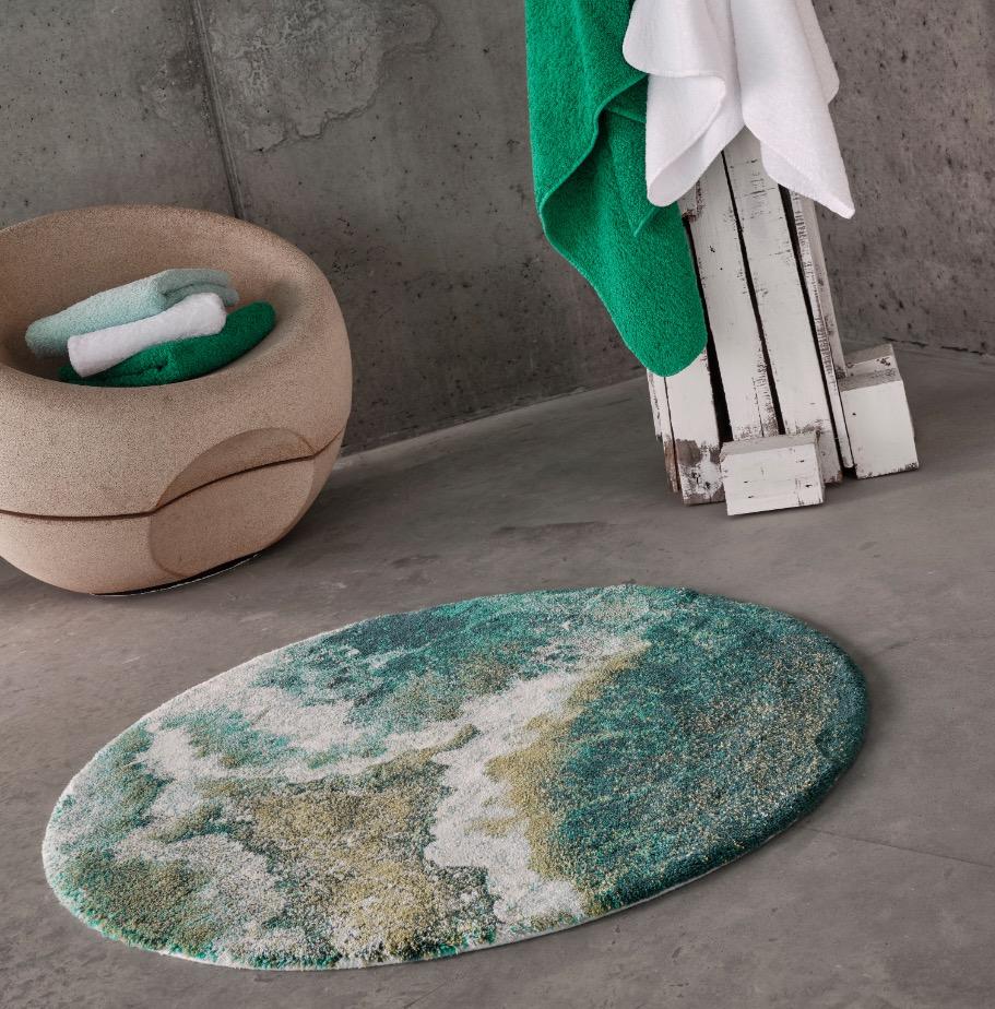 Aquazura Bath Rug by Abyss and Habidecor | Fig Linens and Home