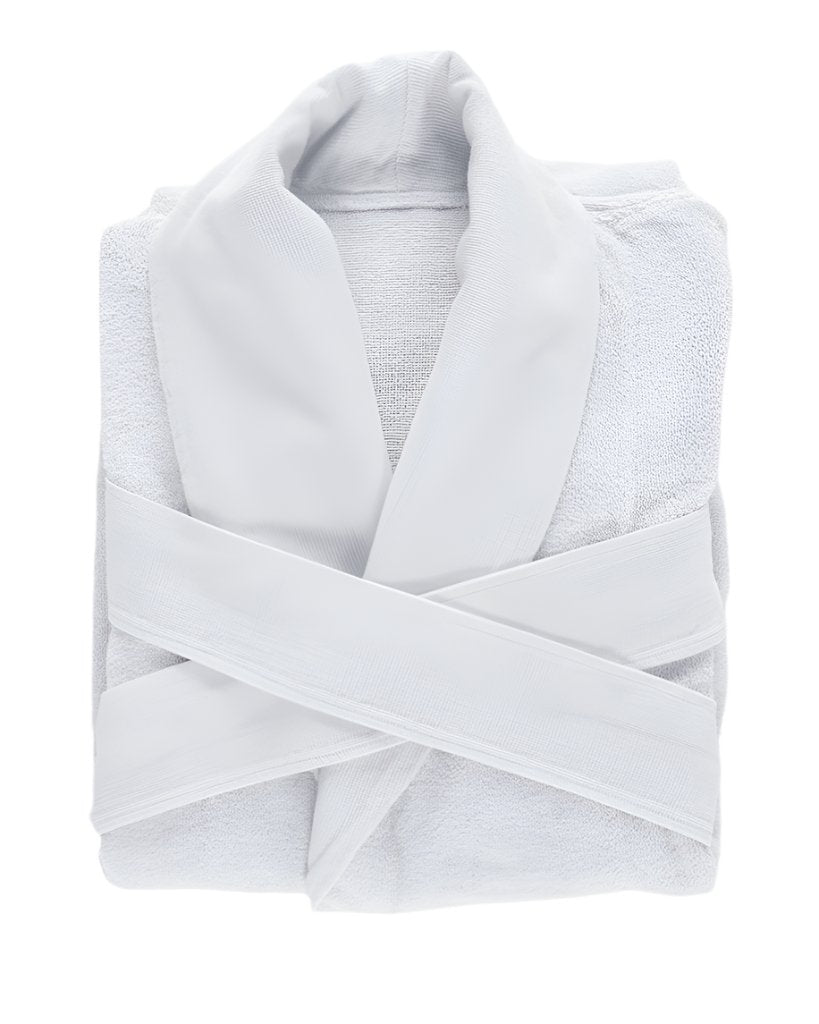 Luxury Bathrobe - White Amigo Robe by Abyss and Habidecor at Fig Linens and Home