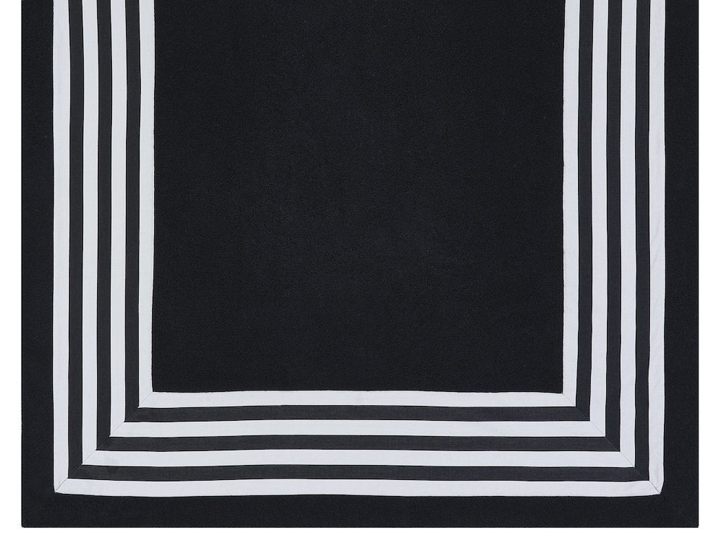 Fig Linens - Cannes Beach Towels by Abyss and Habidecor - Black