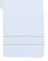 Fig Linens - Lara Bath Towels by Abyss & Habidecor - White and Silver Towels