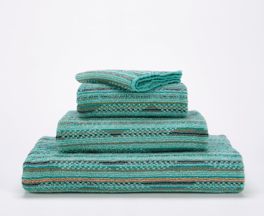 Fig Linens - Lulabi Bath Towels by Abyss & Habidecor - Stack