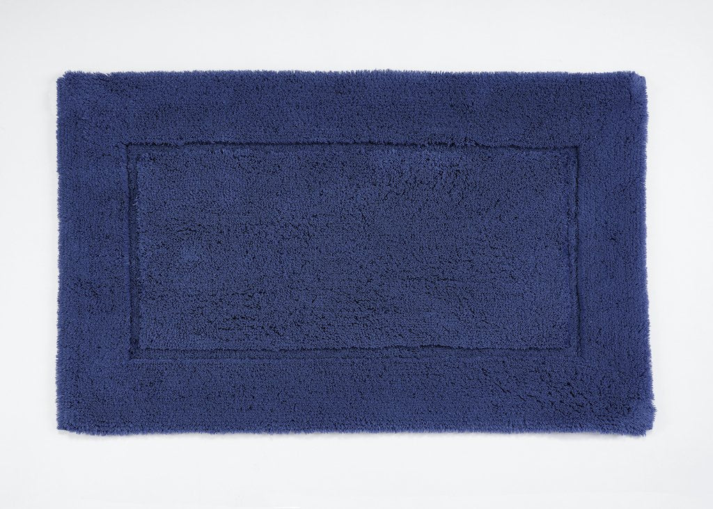 Fig Linens - Must Rug by Abyss & Habidecor - Cadette Blue Bath Rug - 23x23"