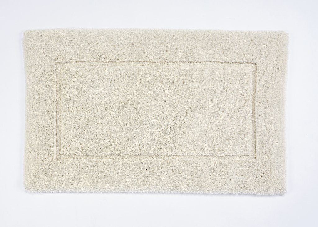 Fig Linens - Must Ecru Bath Rug by Abyss & Habidecor - 23x23"