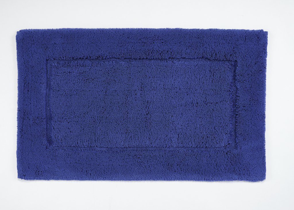 Fig Linens - Must Rug by Abyss & Habidecor - Indigo Bath Rug - 23x23"