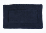 Fig Linens - Must Rug by Abyss & Habidecor - Navy Bath Rug - 23x23"