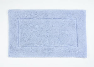 Fig Linens - Must Rug by Abyss & Habidecor - Powder Blue Bath Rug - 23x23"