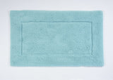 Fig Linens - Must Rug by Abyss & Habidecor - Turquoise Bath Rug - 23x23"