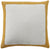 Fig Linens - Portofino Pillow by Abyss and Habidecor  - Safran and Ivory