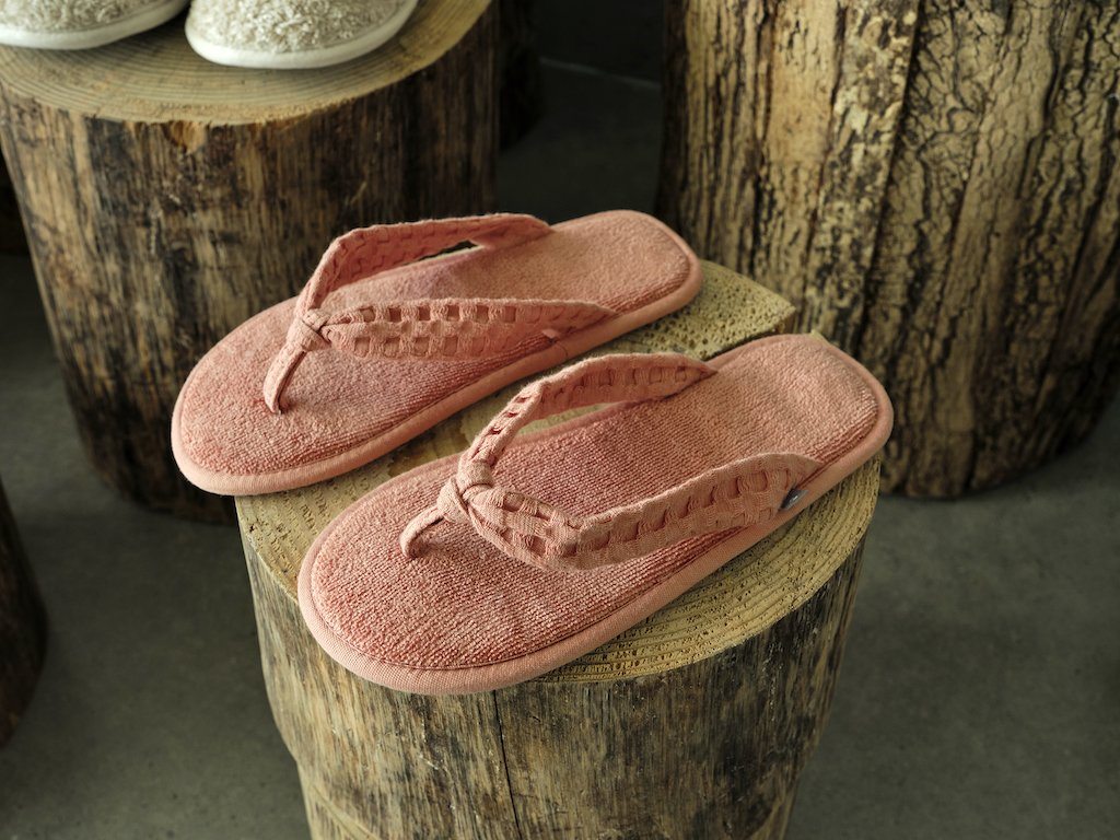 Pousada Terracotta Slippers by Abyss &amp; Habidecor | Fig Linens and Home