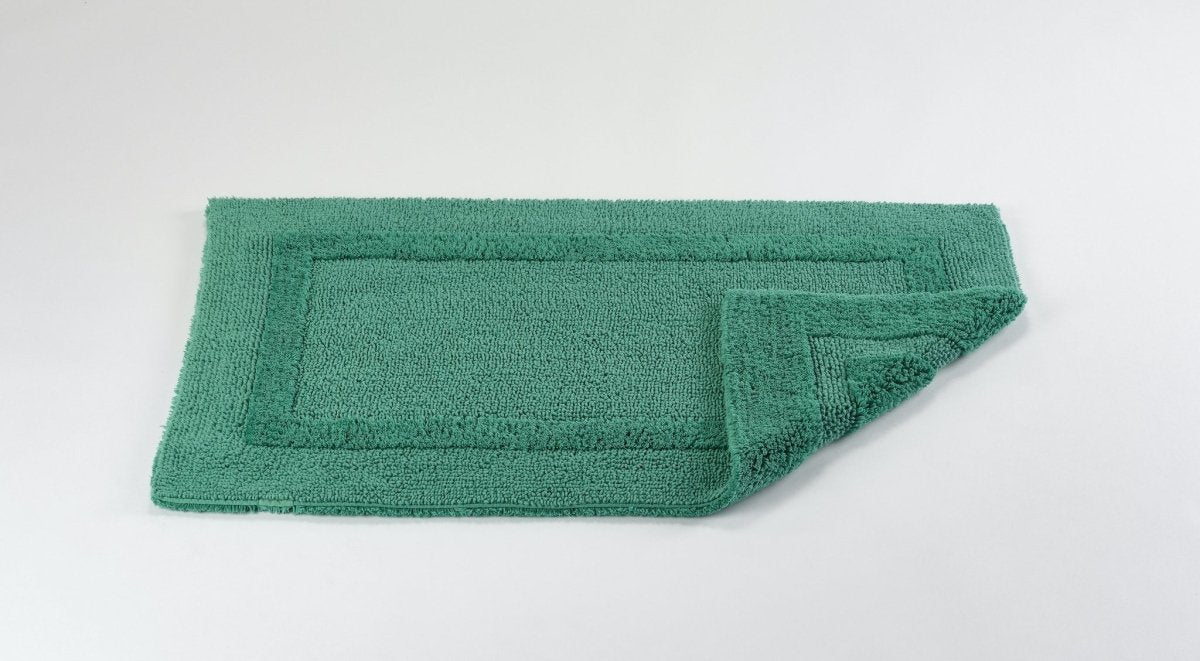 Fig Linens - Reversible Rug by Abyss & Habidecor - Emerald Bath Rug - 27x47" 