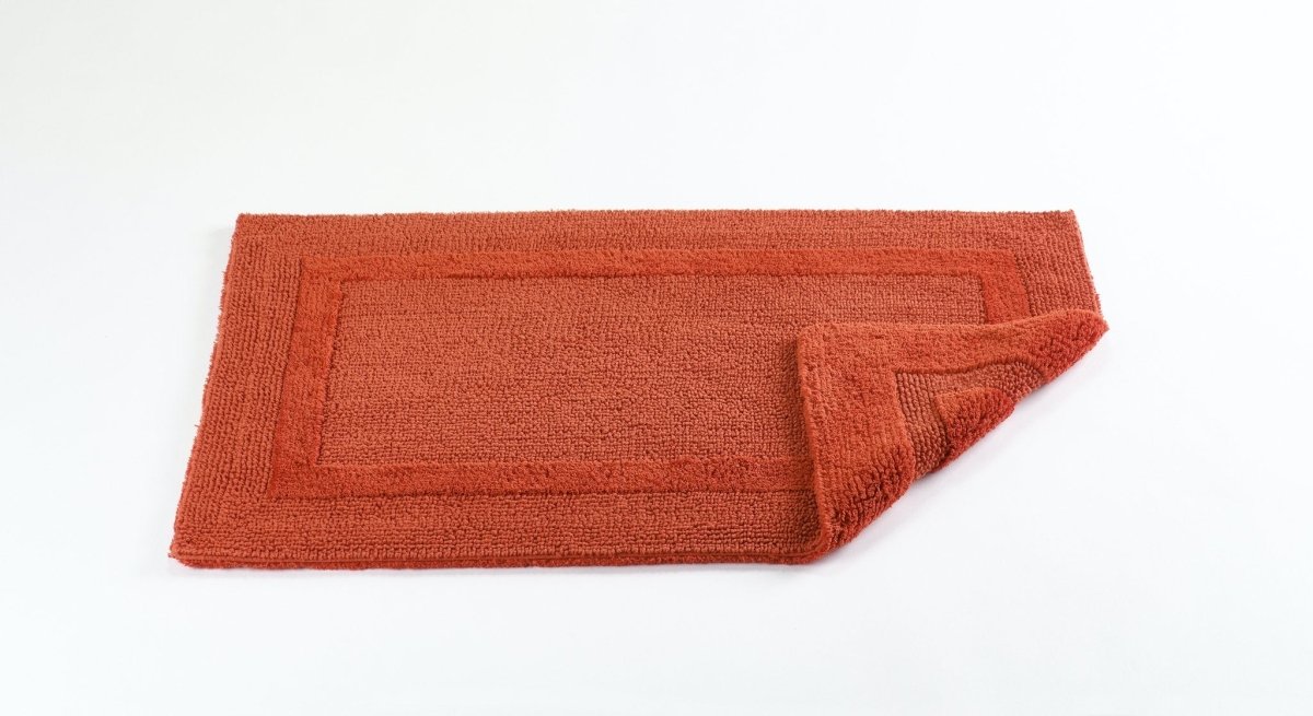 Fig Linens - Reversible Rug by Abyss & Habidecor - Flame Bath Rug - 27x47" 