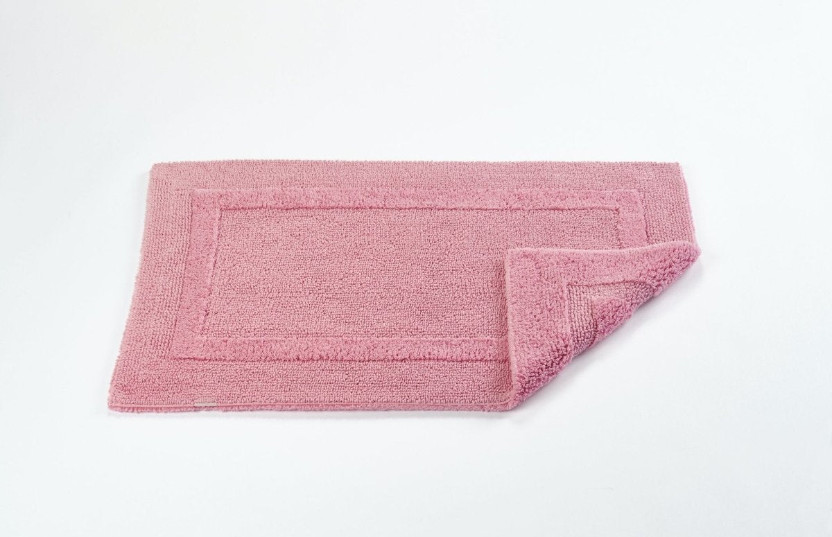 Fig Linens - Reversible Rug by Abyss & Habidecor - Flamingo Bath Rug - 27x47" 