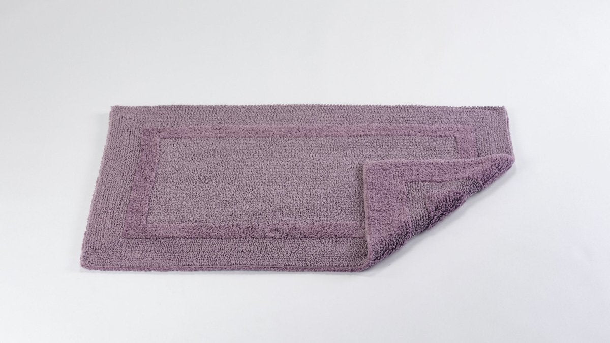 Fig Linens - 20x31 Reversible Bath Rug by Abyss & Habidecor - Orchid