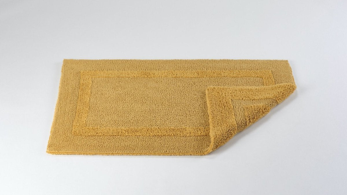 Fig Linens - 23x39 Reversible Bath Rug by Abyss & Habidecor - Safran