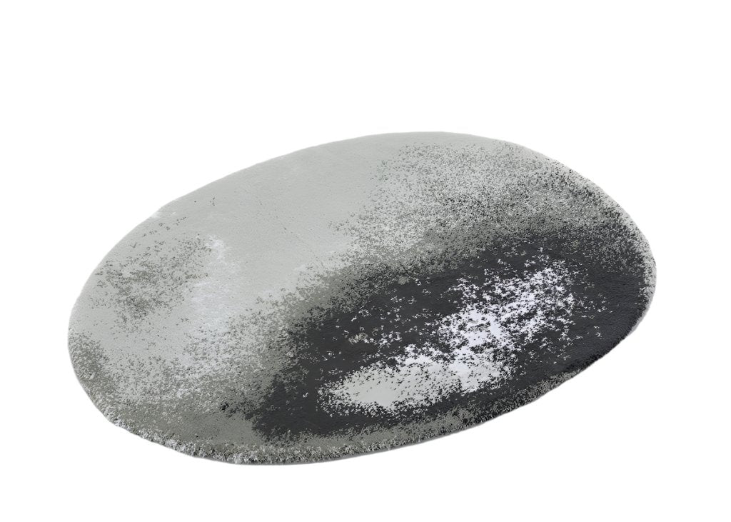 Fig Linens - Stone Rug by Abyss and Habidecor - Small Rug - Metal