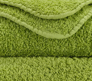 Fig Linens - Super Pile Washcloths by Abyss and Habidecor - Apple Green