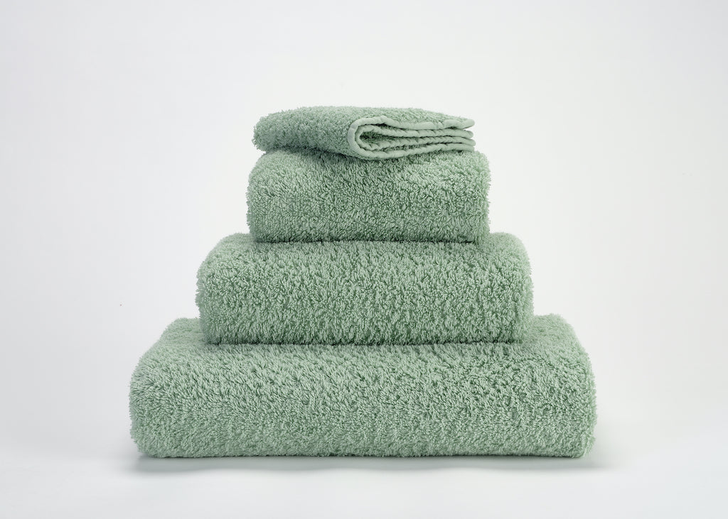 Fig Linens - Abyss and Habidecor Super Pile Hand Towels - Aqua