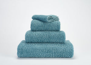 Fig Linens - Abyss and Habidecor Super Pile Bath Towels - Atlantic