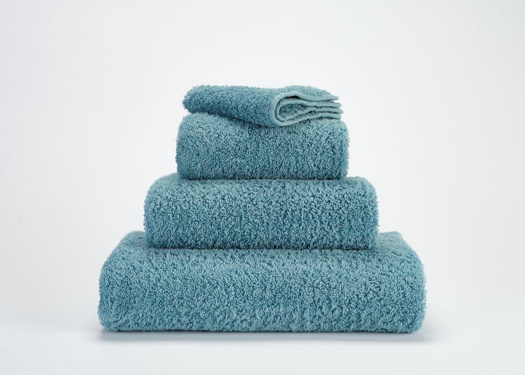 Fig Linens - Abyss and Habidecor Super Pile Hand Towels - Atlantic