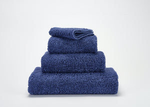 Fig Linens - Abyss and Habidecor Super Pile Hand Towels - Cadette blue