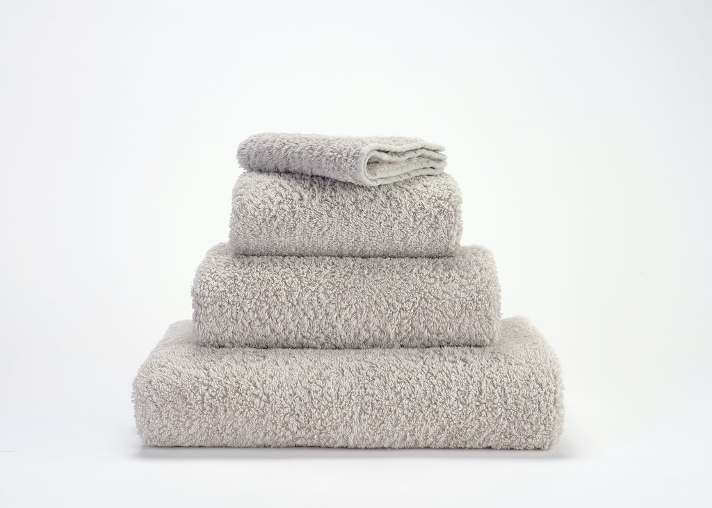 Fig Linens - Abyss and Habidecor Super Pile Bath Towels - Cloud