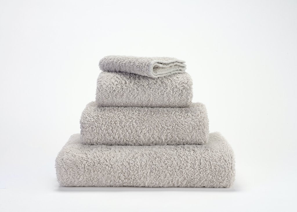 Fig Linens - Abyss and Habidecor Super Pile Hand Towels - Cloud