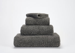 Fig Linens - Abyss and Habidecor Super Pile Bath Towels - Gris