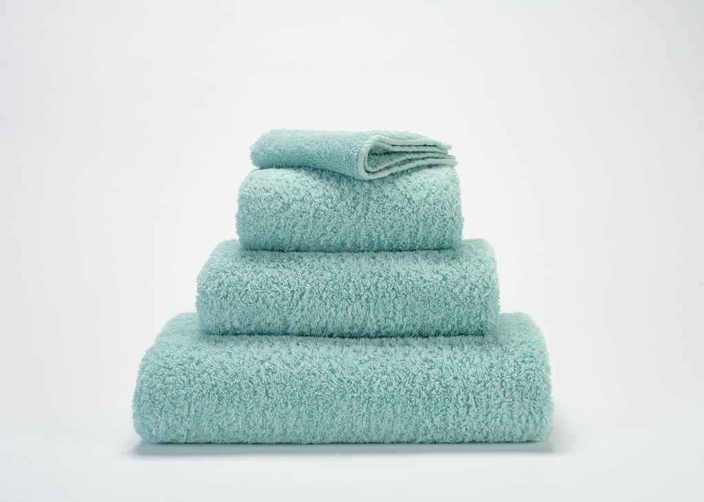 Fig Linens - Abyss and Habidecor Super Pile Bath Towels - ice