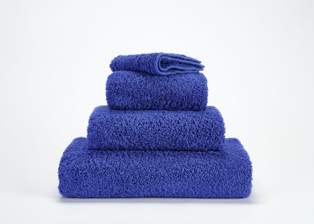 Fig Linens - Abyss and Habidecor Super Pile Bath Towels - Indigo
